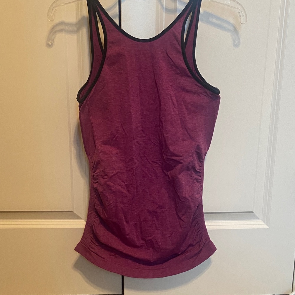 Lululemon Athletica Dark Purple Tank Top